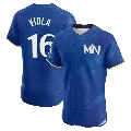 Men's No.16 Frank Viola Minnesota Twins Royal Elite 2024 City Connect Jersey