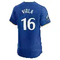 Men's No.16 Frank Viola Minnesota Twins Royal Elite 2024 City Connect Jersey