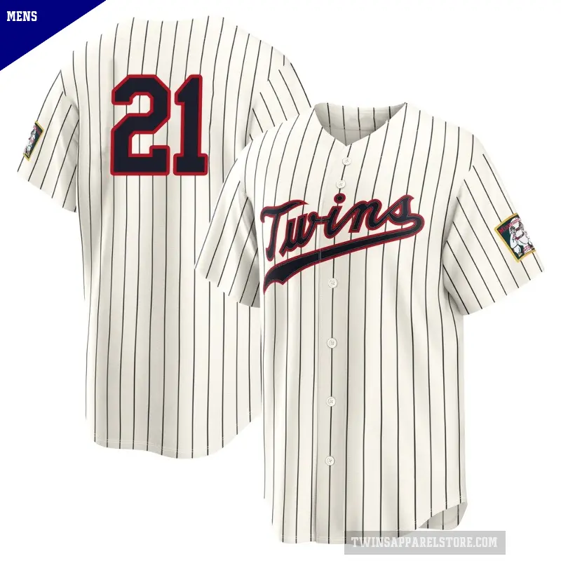 Men's No.21 DaShawn Keirsey Jr. Minnesota Twins Cream Limited Stadium 2026 Field Of Dreams Jersey