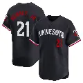 Men's No.21 DaShawn Keirsey Jr. Minnesota Twins Navy Limited Alternate Jersey