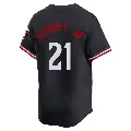 Men's No.21 DaShawn Keirsey Jr. Minnesota Twins Navy Limited Alternate Jersey