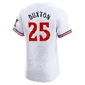 Men's No.25 Byron Buxton Minnesota Twins White Elite Home Jersey