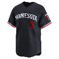 Men's No.3 Harmon Killebrew Minnesota Twins Navy Limited Alternate Jersey