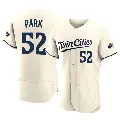 Men's No.52 Byung-Ho Park Minnesota Twins Cream Authentic Alternate 2023 Jersey