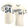 Men's No.54 Danny Coulombe Minnesota Twins Cream Authentic Alternate 2023 Jersey