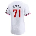 Men's No.71 Jovani Moran Minnesota Twins White Elite Home Jersey