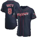 Men's No.8 Gary Gaetti Minnesota Twins Navy Authentic Alternate 60th Season Jersey