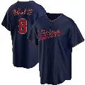 Men's No.8 Gary Gaetti Minnesota Twins Navy Replica Alternate Jersey