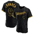Men's No.9 Trevor Larnach Minnesota Twins Black Authentic Snake Skin City Jersey