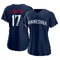 Women's No.17 Chris Archer Minnesota Twins Navy Replica Alternate Jersey