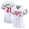 Women's No.21 DaShawn Keirsey Jr. Minnesota Twins White Limited Home Jersey