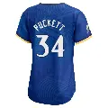 Women's No.34 Kirby Puckett Minnesota Twins Royal Limited 2024 City Connect Jersey