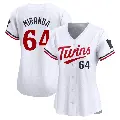 Women's No.64 Jose Miranda Minnesota Twins White Limited Home Jersey