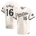Youth No.16 Frank Viola Minnesota Twins Cream Limited Alternate Jersey