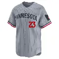 Youth No.23 Royce Lewis Minnesota Twins Gray Limited Road Jersey