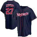 Youth No.27 Ryan Jeffers Minnesota Twins Navy Replica Alternate Team Jersey