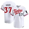 Youth No.37 Dylan Bundy Minnesota Twins White Limited Home Jersey