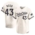 Youth No.43 Addison Reed Minnesota Twins Cream Limited Alternate Jersey