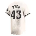 Youth No.43 Addison Reed Minnesota Twins Cream Limited Alternate Jersey