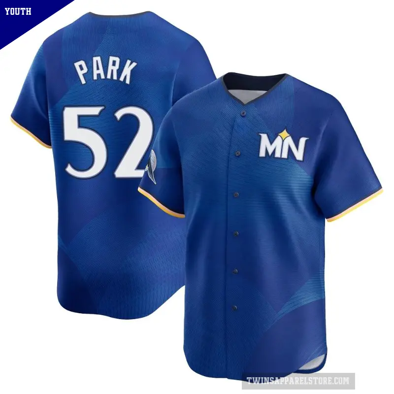 Youth No.52 Byung-Ho Park Minnesota Twins Royal Limited 2024 City Connect Jersey