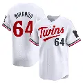 Youth No.64 Jose Miranda Minnesota Twins White Limited Home Jersey