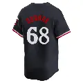 Youth No.68 Randy Dobnak Minnesota Twins Navy Limited Alternate Jersey