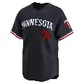 Youth No.71 Jovani Moran Minnesota Twins Navy Limited Alternate Jersey